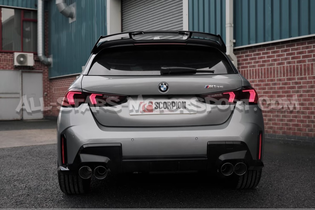 Echappement catback Scorpion pour BMW M135i F70