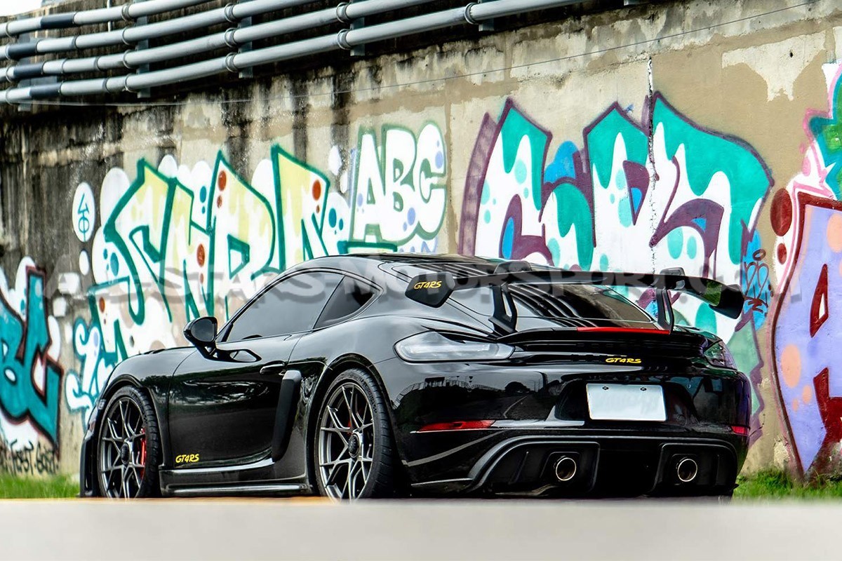 Escape catback Armytrix valvetronic para Porsche 718 Cayman GT4 RS ...