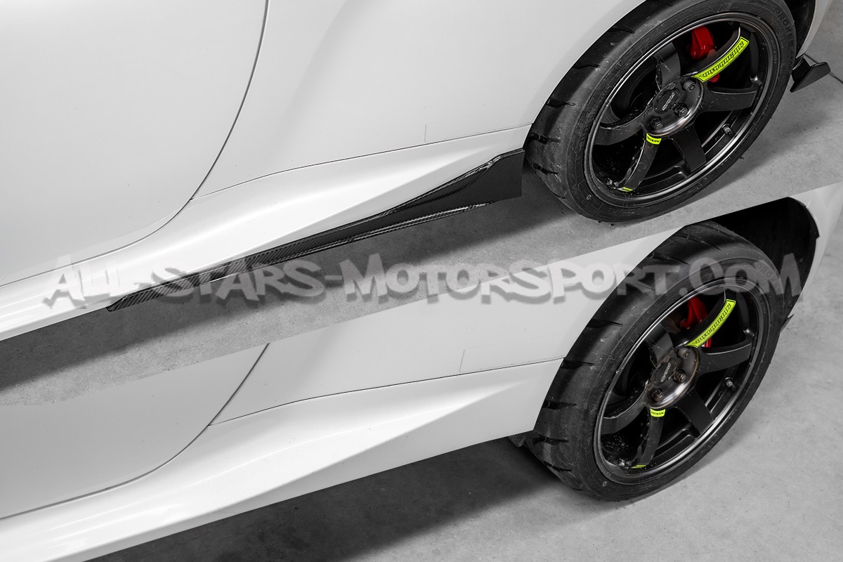 Toyota Yaris GR Armaspeed Carbon Fiber Side Skirts Extensions