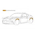 Toyota GR86 / Subaru BRZ ZD8 Fender Molding Set