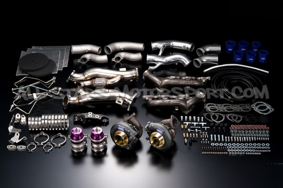 Kit turbo HKS GT1200 GT5565_BB full kit para Nissan R35 GTR