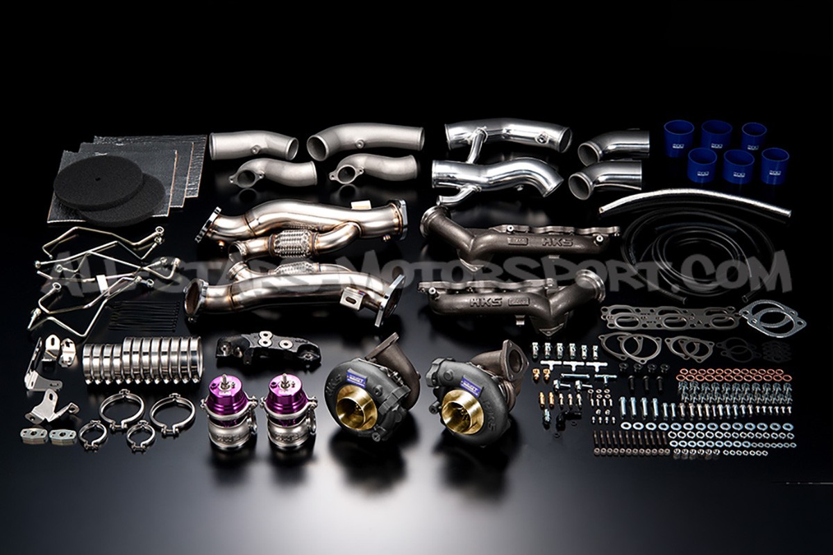 Kit turbo HKS GT1200 GT5565_BB full kit para Nissan R35 GTR