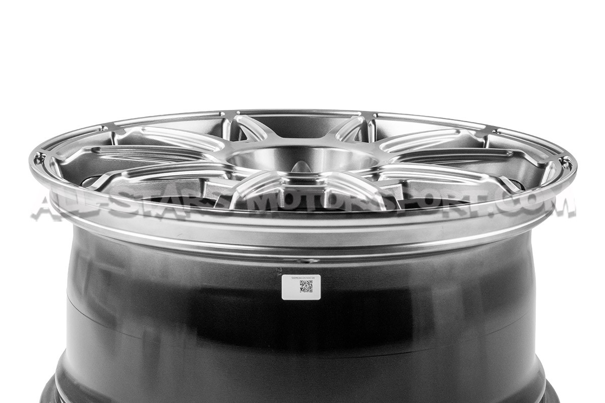 Llanta AME Galerna Refino 18x8.5 - 5x100 ET38 - Hyper Silver