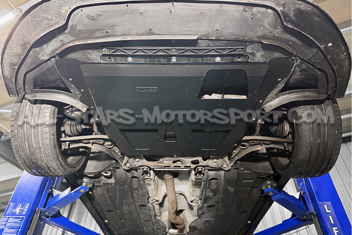 Cache moteur / protection inférieure en aluminium Airtec pour Golf ...
