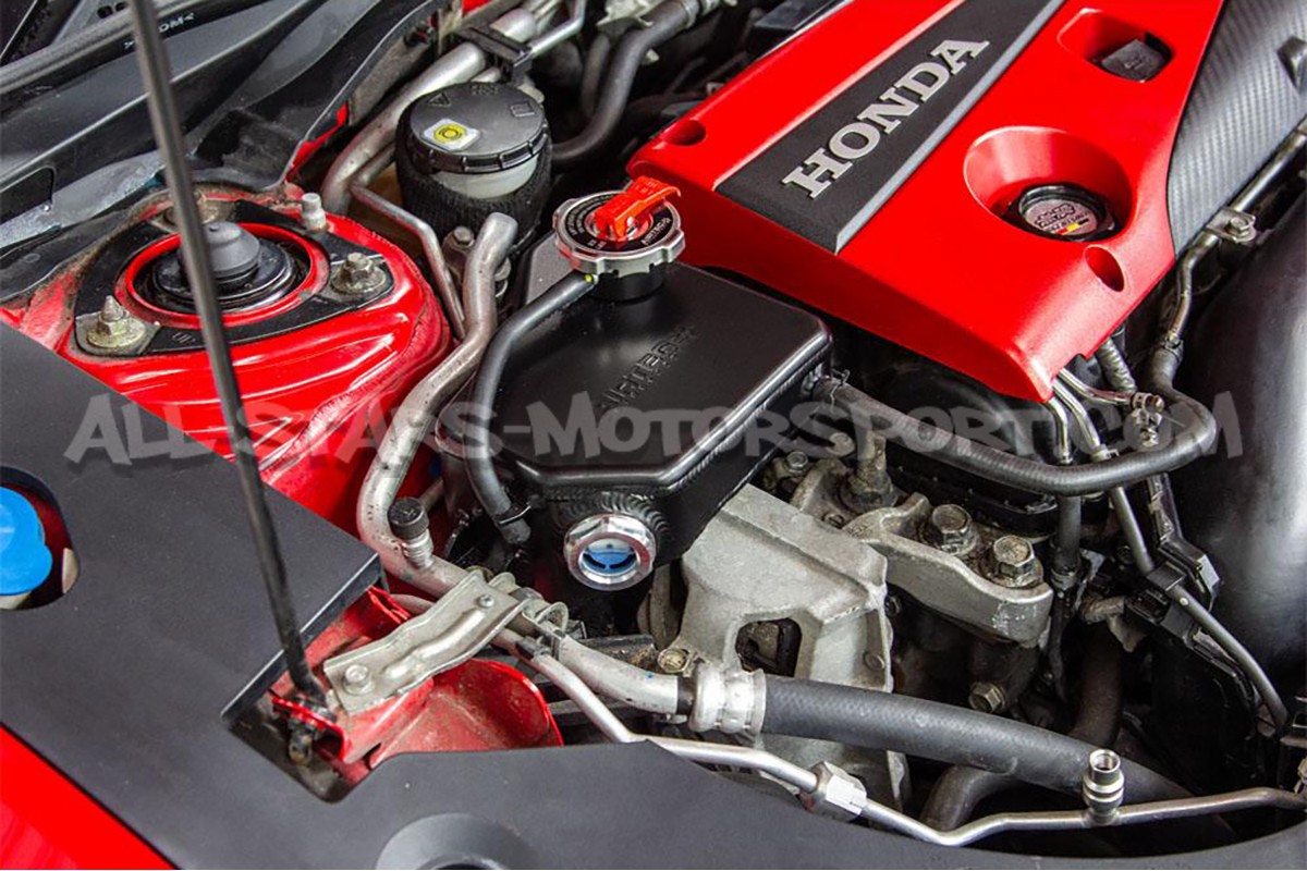 Vase d'expansion en aluminium Airtec pour Honda Civic Type R FK8