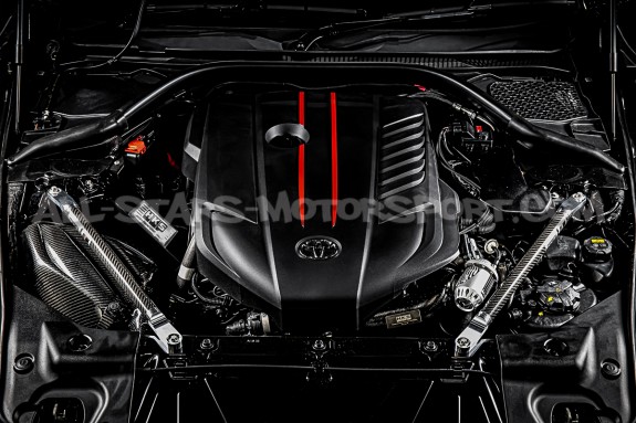 Barras de torretas delanteras / trasera de carbono HKS para Toyota ...