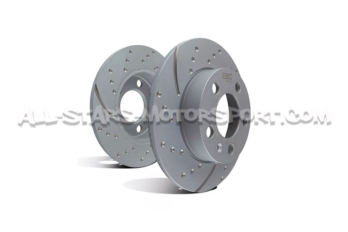 Mazda 3 MPS EBC Turbo Grooved Rear Brake Discs