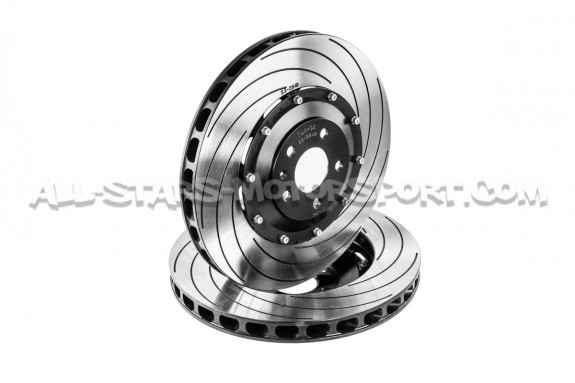 Discos de freno delanteros de 2 piezas Tarox F2000 para Audi RS6 C6