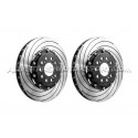 Disques de frein avants sur bol Tarox F2000 pour Honda Civic Type R...