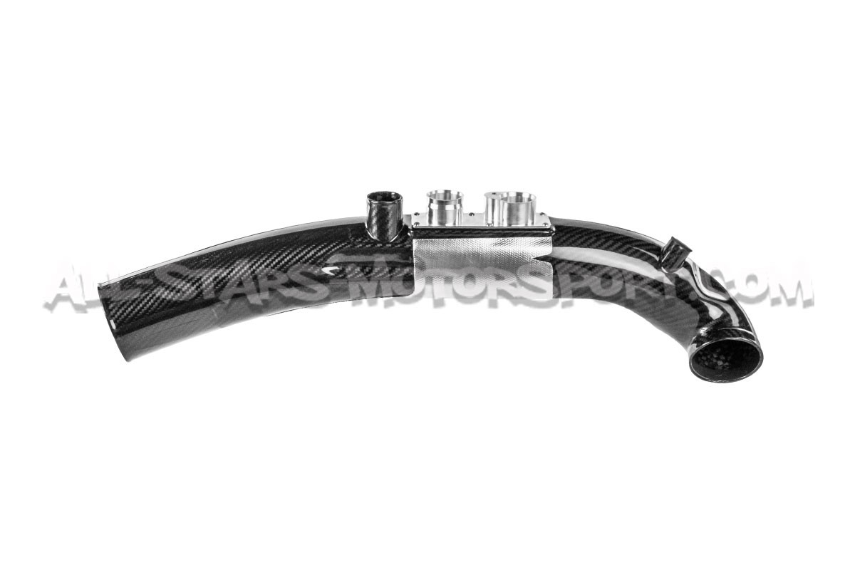 Tubo entrada de turbo de carbono Eventuri para Mercedes Benz A35 AM...