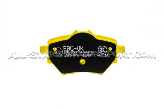 Peugeot 308 GTI EBC Yellow Stuff Rear Brake Pads