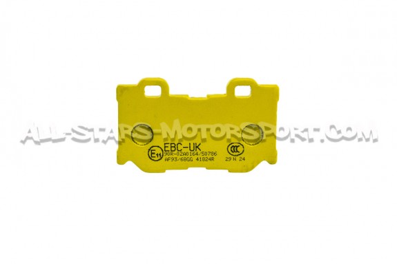 Pastillas de freno traseras EBC Yellow Stuff para Nissan 370Z