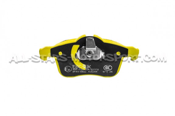 Opel Corsa E / D VXR EBC Yellow Stuff Front Brake Pads