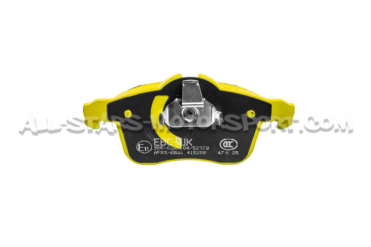 Plaquettes de frein avant EBC Yellow Stuff pour Opel Corsa E / D OPC