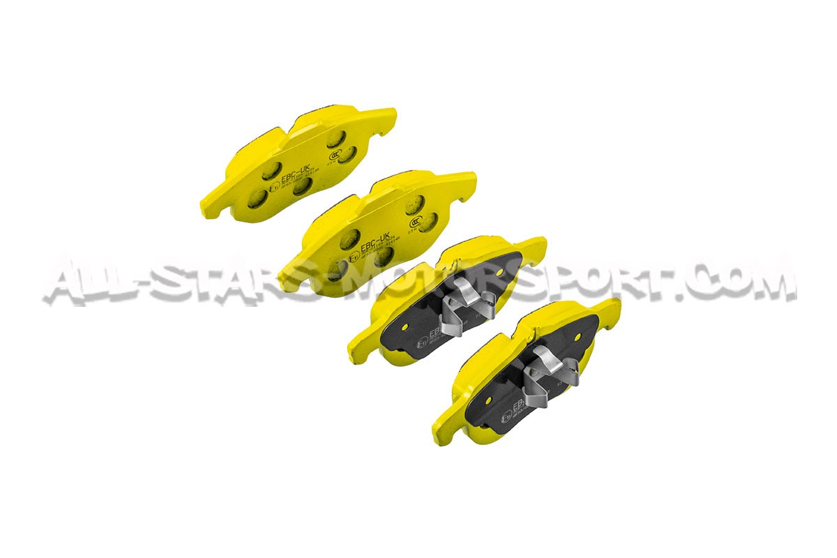 Plaquettes de frein avant EBC Yellow Stuff pour Opel Astra H OPC