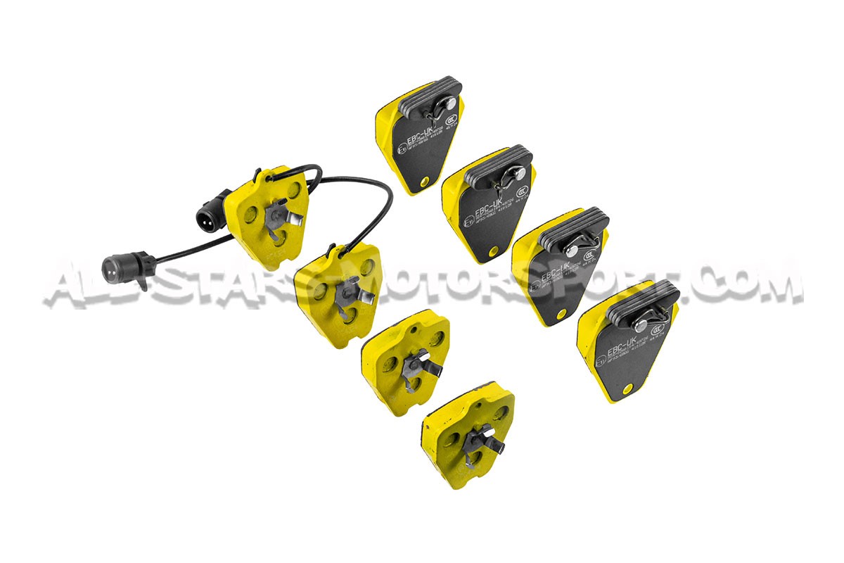 Plaquettes de frein avant EBC Yellow Stuff pour Audi S4 B5