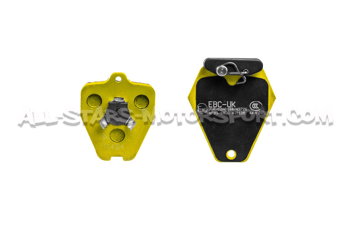 Plaquettes de frein avant EBC Yellow Stuff pour Audi S4 B5