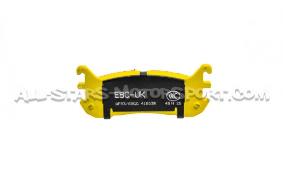 Mazda MX5 NB and NA 1.8 EBC Yellow Stuff Rear Brake Pads