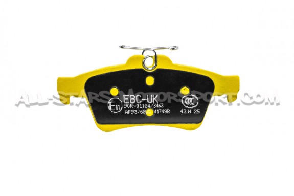 Pastillas de freno traseras EBC Yellow Stuff para Focus 2 ST / Focu...