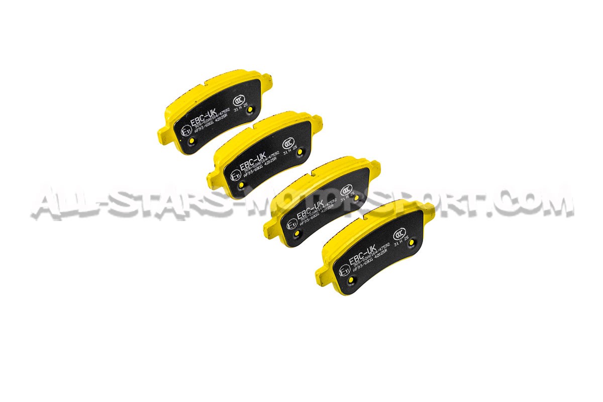 Megane 3 RS EBC Yellow Stuff Rear Brake Pads