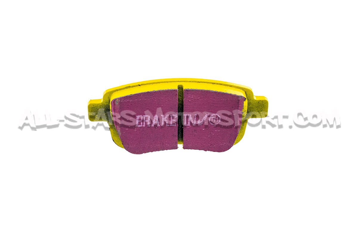Pastillas de freno traseras EBC Yellow Stuff para Megane 3 RS