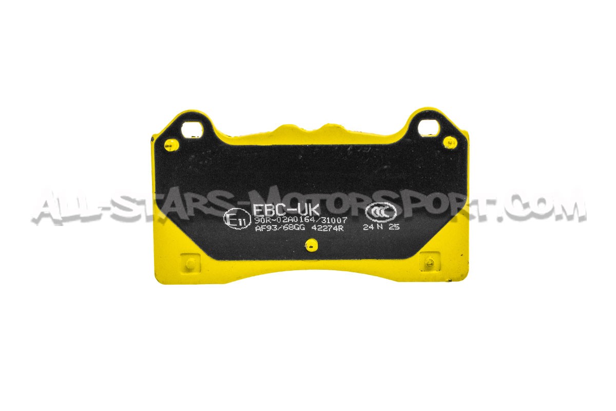 Ford Focus 3 RS EBC Yellow Stuff Front Brake Pads