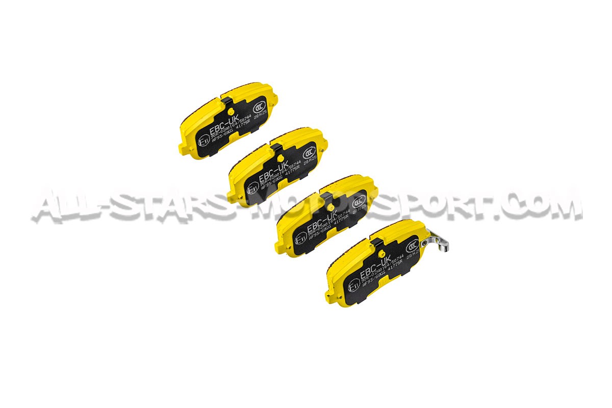 Plaquettes de frein arrieres EBC Yellow Stuff pour Mazda MX5 NC / MX5 ND