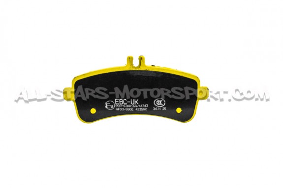 Plaquettes de frein arrieres EBC Yellow Stuff pour Mercedes AMG GT ...
