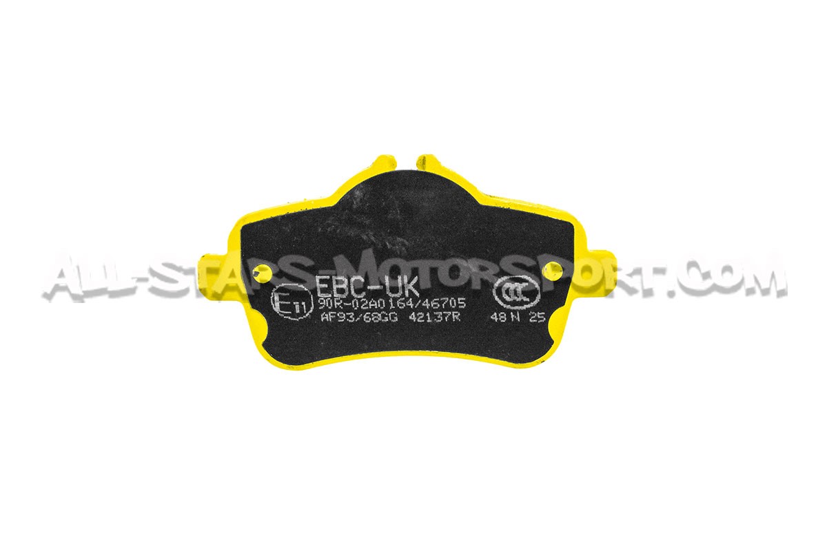 Plaquettes de frein arrieres EBC Yellow Stuff pour Mercedes A45 W17...