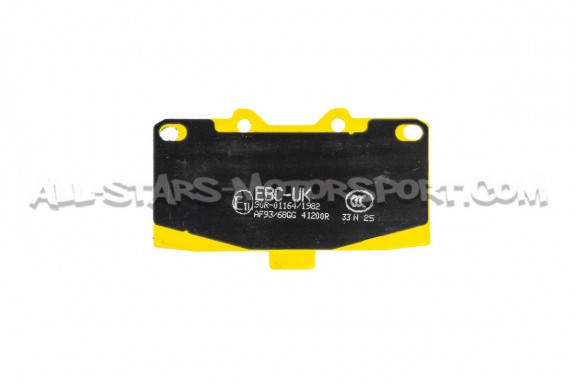 Pastillas de freno delanteras EBC Yellow Stuff para Nissan 200sx S14