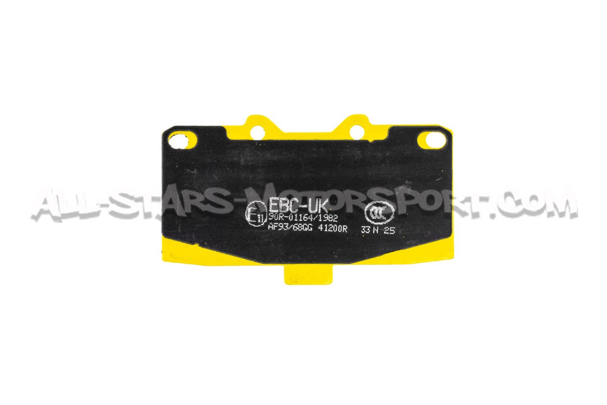 Plaquettes de frein avants EBC Yellow Stuff pour Nissan 200sx S14