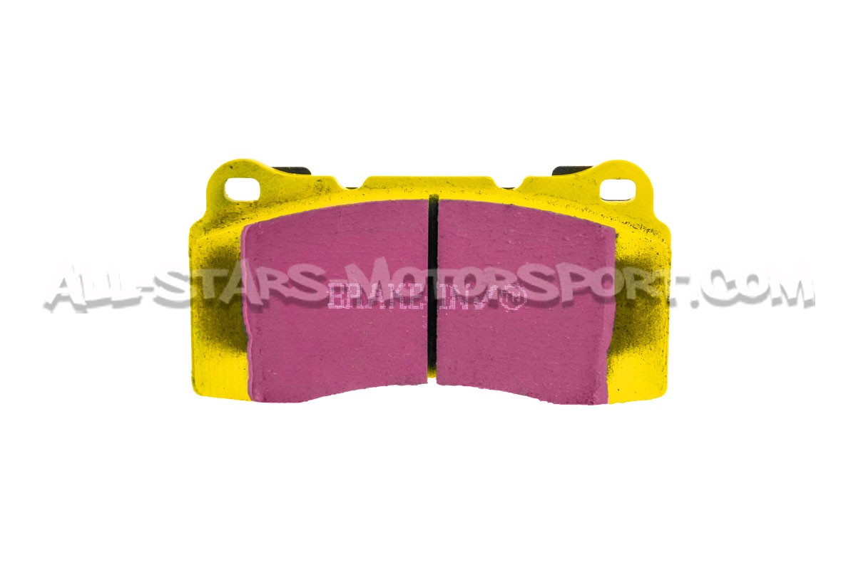 Plaquettes de frein arrieres EBC Yellow Stuff pour Nissan R35 GTR