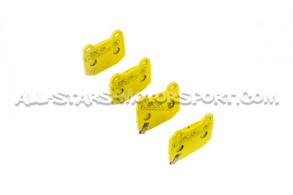 Plaquettes de frein arrieres EBC Yellow Stuff pour Mitsubishi Lance...