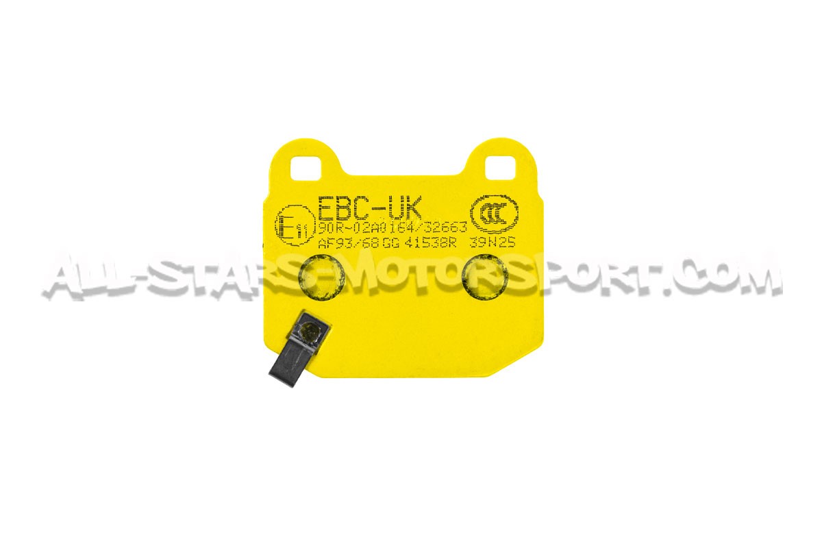 Plaquettes de frein arrieres EBC Yellow Stuff pour Mitsubishi Lance...