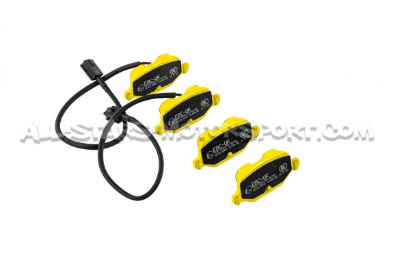 Pastillas de freno traseras EBC Yellow Stuff para Abarth 595 / 695
