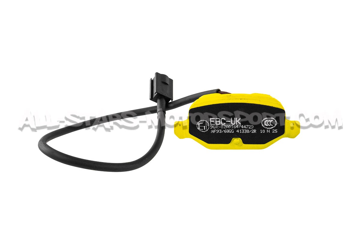 Pastillas de freno traseras EBC Yellow Stuff para Abarth 595 / 695
