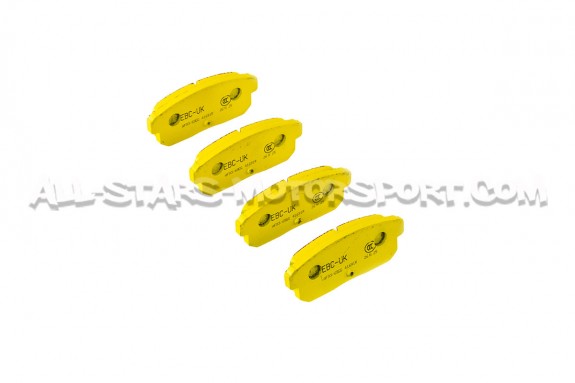 Pastillas de freno traseras EBC Yellow Stuff para Mazda RX8