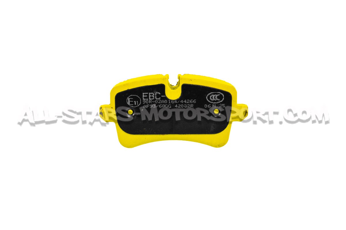 Pastillas de freno traseras EBC Yellow Stuff para Audi RS4 B8 / RS5...