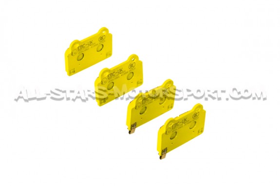 Plaquettes de frein arrieres EBC Yellow Stuff pour Mitsubishi Lance...