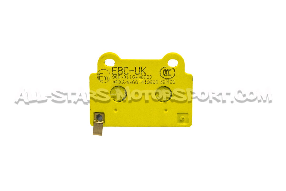 Pastillas de freno traseras EBC Yellow Stuff para Mitsubishi Lancer...