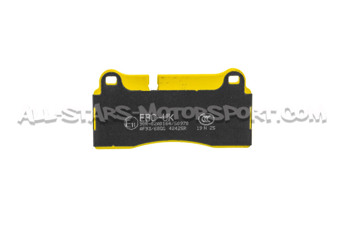 BMW M2C / M3 / M4 F8x EBC Yellow Stuff Rear Brake Pads