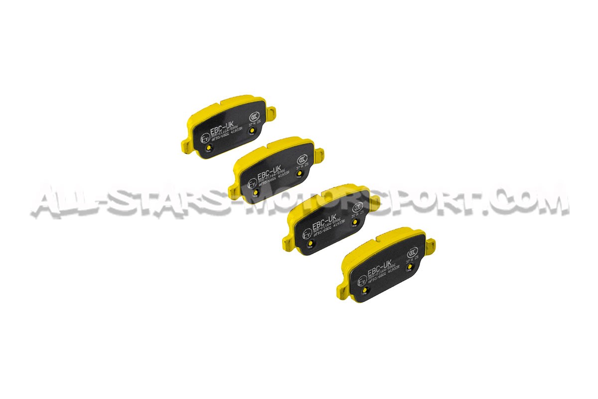 Ford Focus 2 RS EBC Yellow Stuff Rear Brake Pads