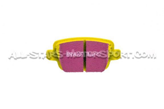 Plaquettes de frein arrieres EBC Yellow Stuff pour Ford Focus 2 RS