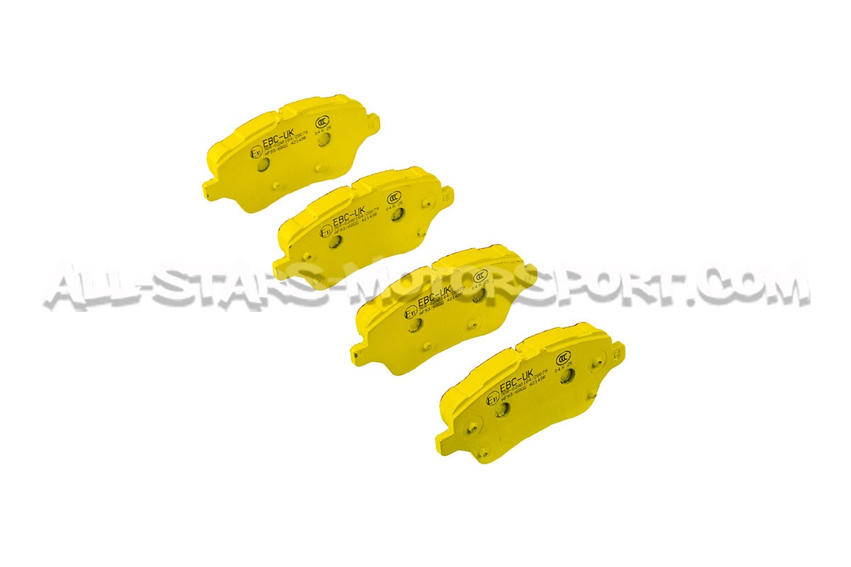 Ford Fiesta ST MK7 EBC Yellow Stuff Front Brake Pads