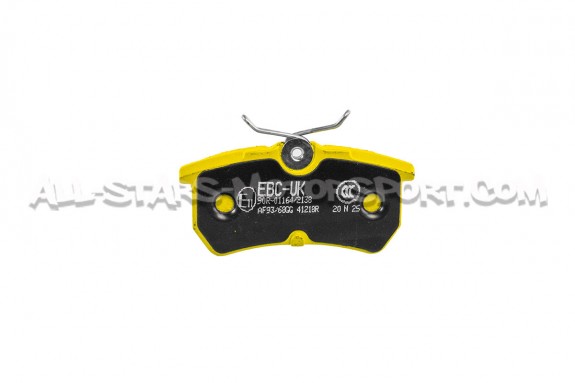 Plaquettes de frein arrieres EBC Yellow Stuff pour Ford Fiesta ST MK7