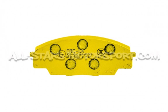 Plaquettes de frein avants EBC Yellow Stuff pour Honda Civic Type R...