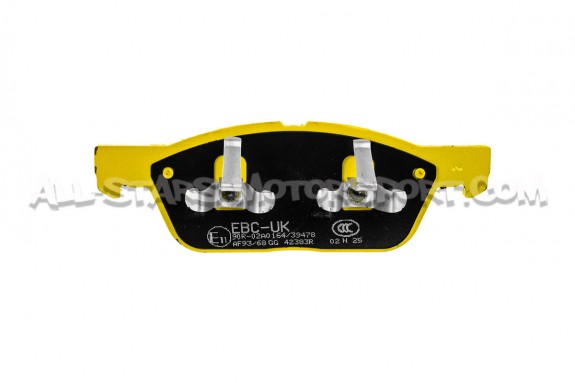 Plaquettes de frein avants EBC Yellow Stuff pour Ford Focus 4 ST