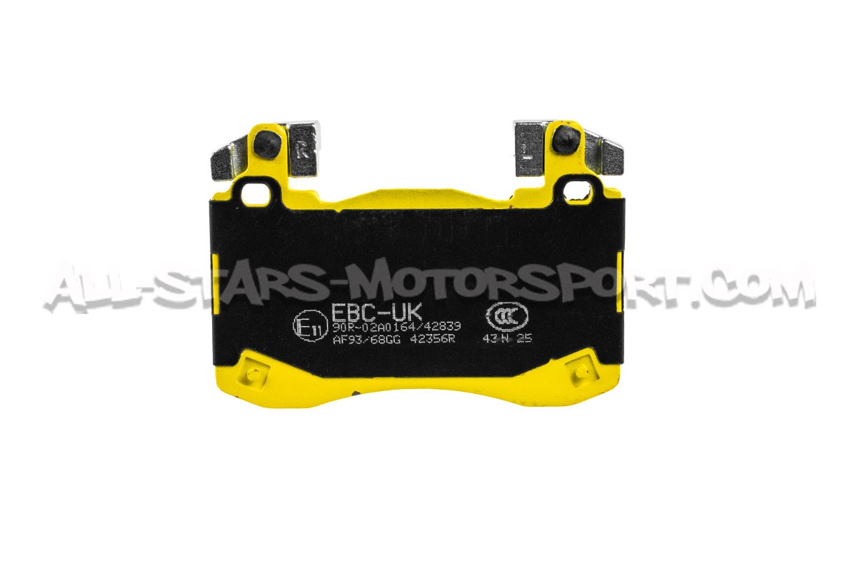 Pastillas de freno delanteras EBC Yellow Stuff para Kia Stinger GT ...
