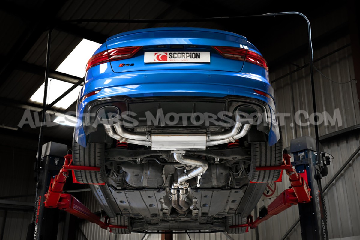 Echappement catback Scorpion pour Audi RS3 8V.5 Berline