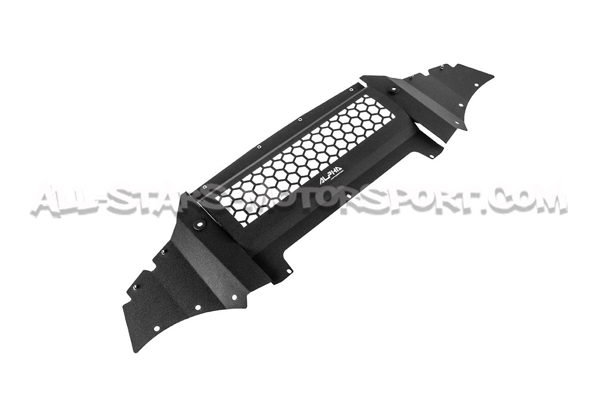 Tapa motor inferior / cubre carter de aluminium Alpha Competition para BMW M2 Competition
